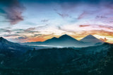Beautiful Landscape Nature Kintamani Bali Mountains Poster