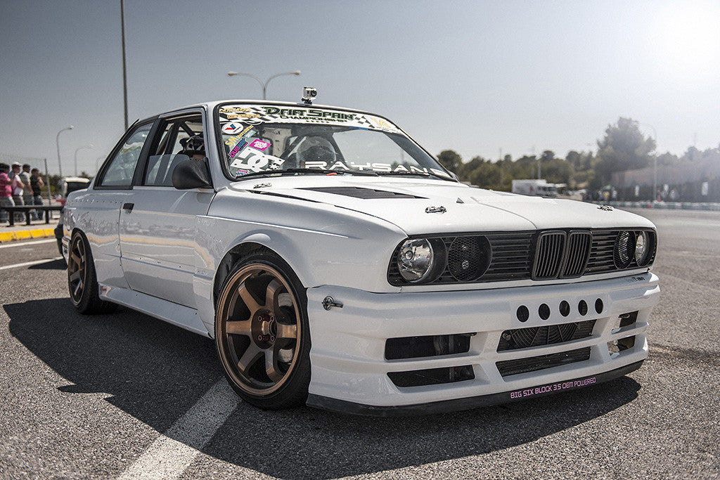 BMW Series E30 Tuning White Car Poster – My Hot Posters