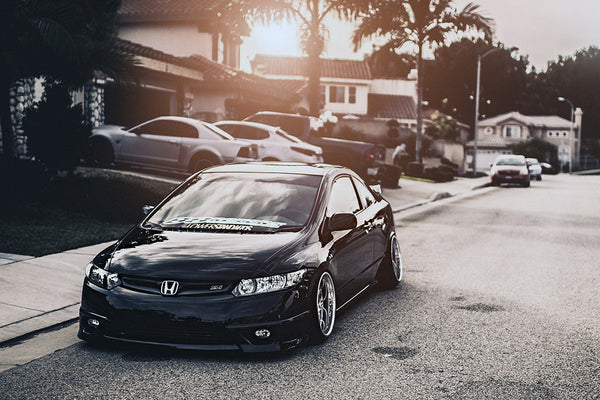 Honda Civic Si Black Car Poster – My Hot Posters