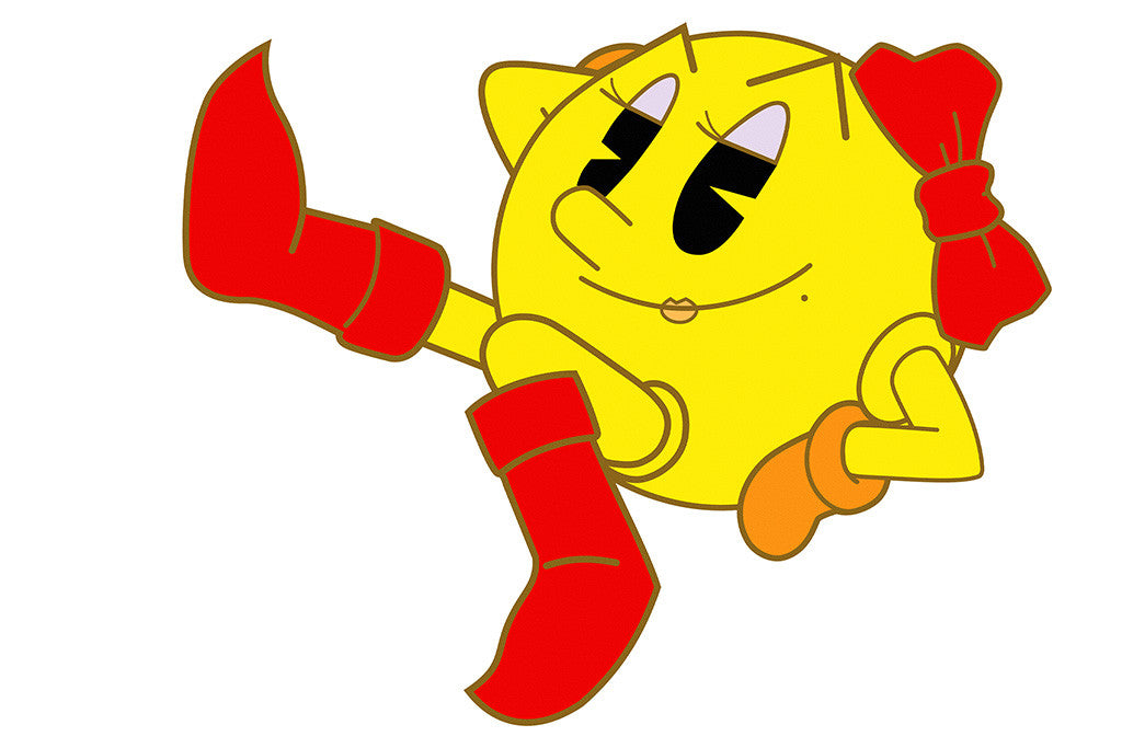 Mrs Pacman Vector
