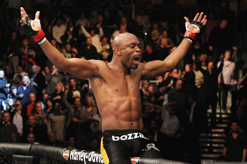 Anderson Silva MMA Fighter Sports Poster