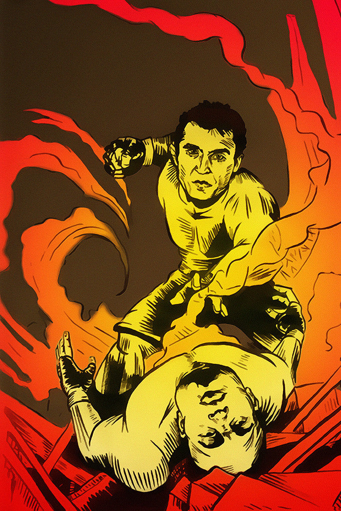 Chael Sonnen MMA Fighter Sports Poster