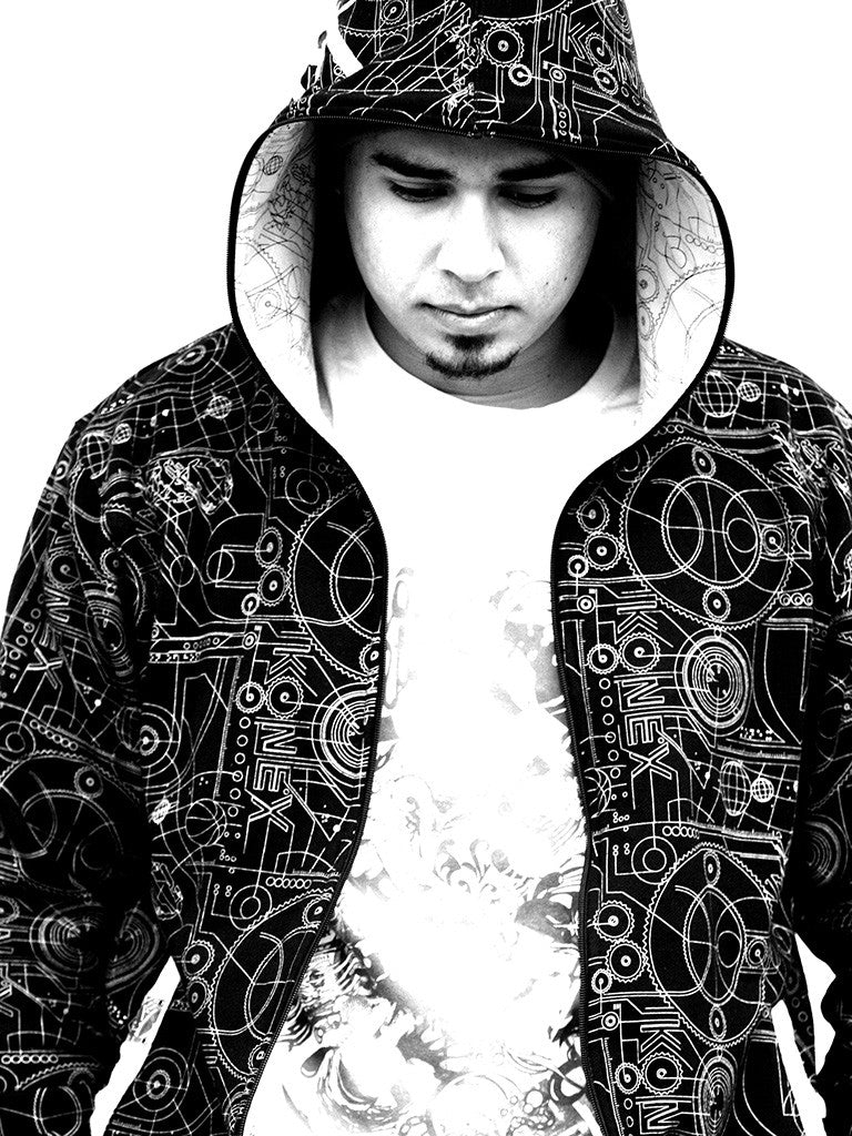 Afrojack Black and White Dj Electronic Music Poster