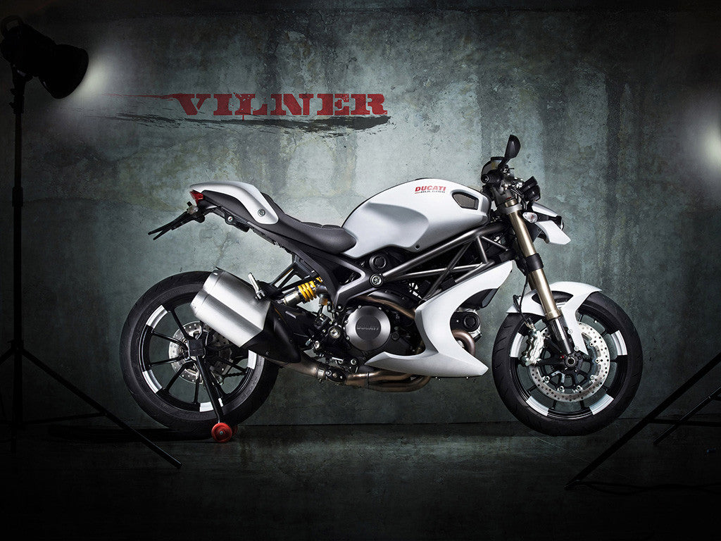 Ducati Monster 1100 Evo Sport Bike Motorcycle Poster