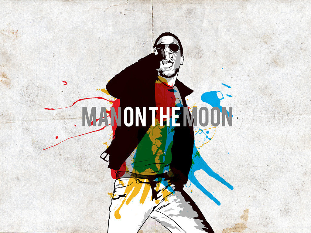 Kid Cudi Man On The Moon Hip Hop Rap Poster