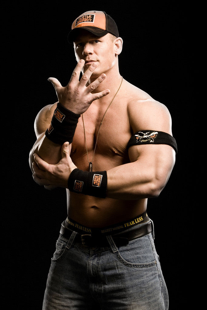 John Cena Wrestler Bodybuilder Rapper WWE Poster