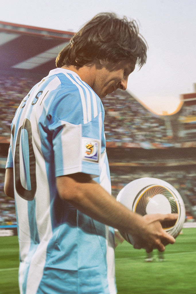 Lionel Messi Argentine Team FC Barcelona Football Soccer Poster