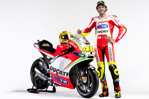 Valentino Rossi Motorcycle Racer Ducati Motorbike Poster – My Hot Posters