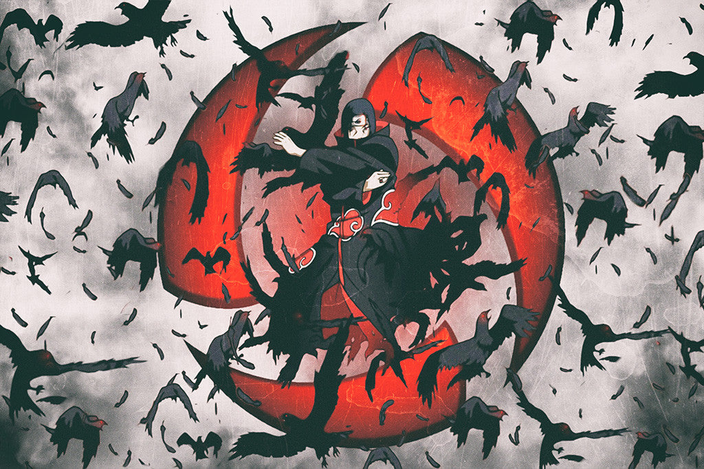 Naruto Itachi Anime Poster