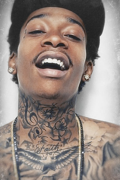 Wiz Khalifa Hip Hop Rap Poster – My Hot Posters