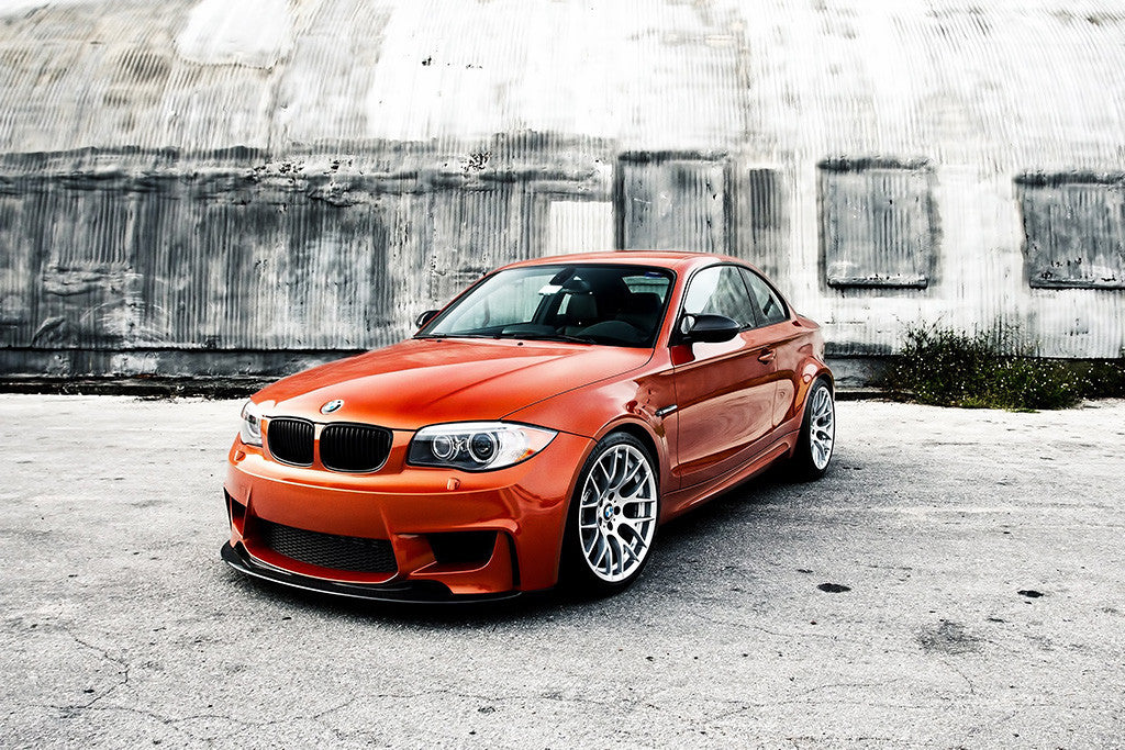 BMW M1 Coupe Orange Poster