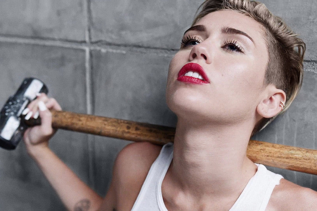 Miley Cyrus Wrecking Ball Hot Poster