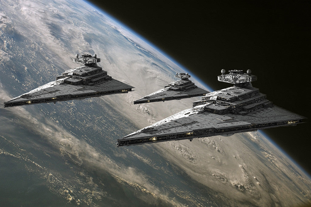 Star Wars Imperial Star Destroyer Poster