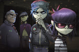 Gorillaz Characters Music Poster