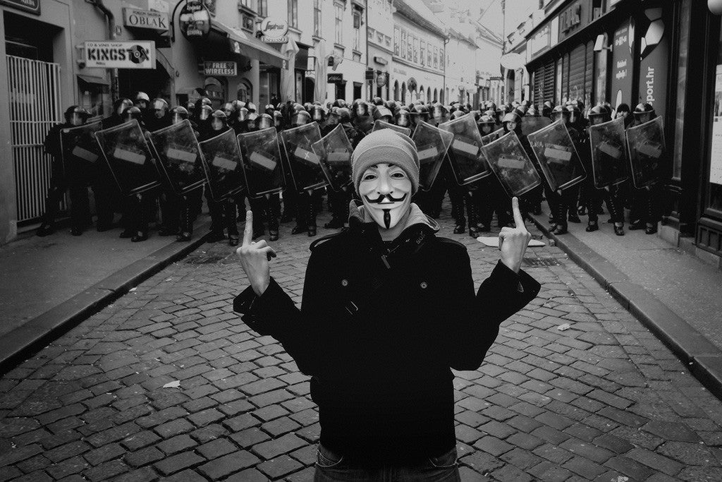 Vendetta Brave Man Poster