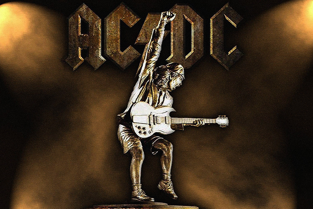 AC/DC AC DC Rock Music Poster