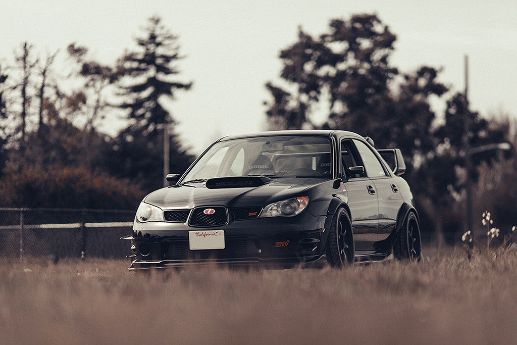 Subaru Impreza WRX Tuning Car Poster