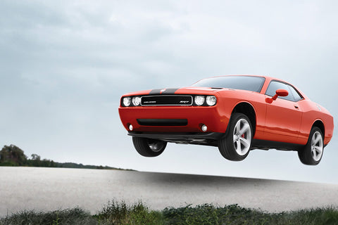 Dodge Challenger SRT Car Poster