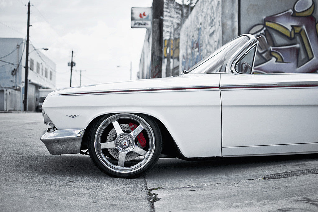 White Lowrider Cars
