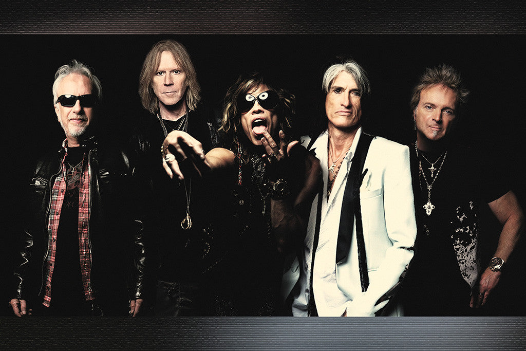 Aerosmith Classic Rock Band Poster