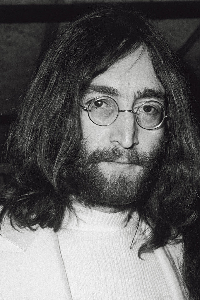 John Lennon Classic Rock Band Poster