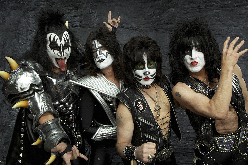 Affiche de concert KISS - La Tranchée Militaire Affiche de concert KISS - La Tranchée Militaire