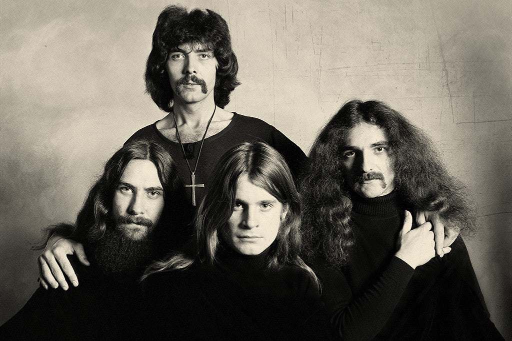Black Sabbath Classic Rock Star Band Poster