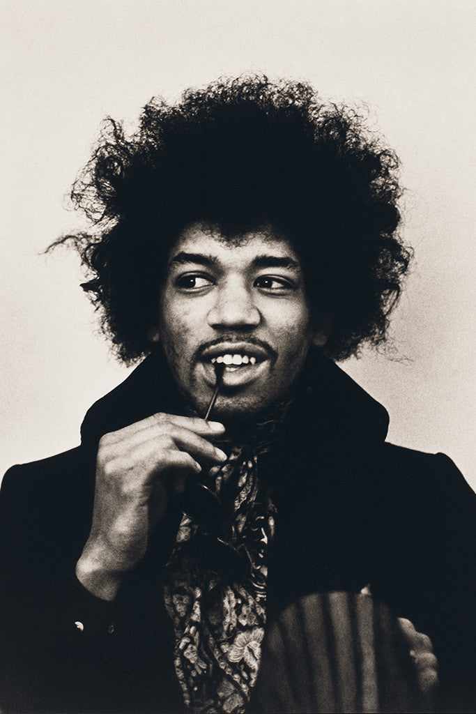 Jimi Hendrix Classic Rock Star Band Poster