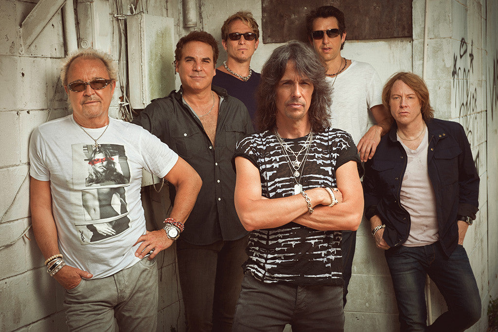 Foreigner Classic Rock Star Band Poster