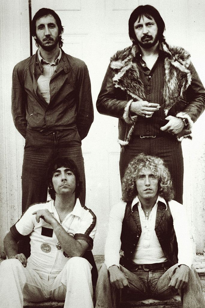 The Who Classic Rock Star Band Poster