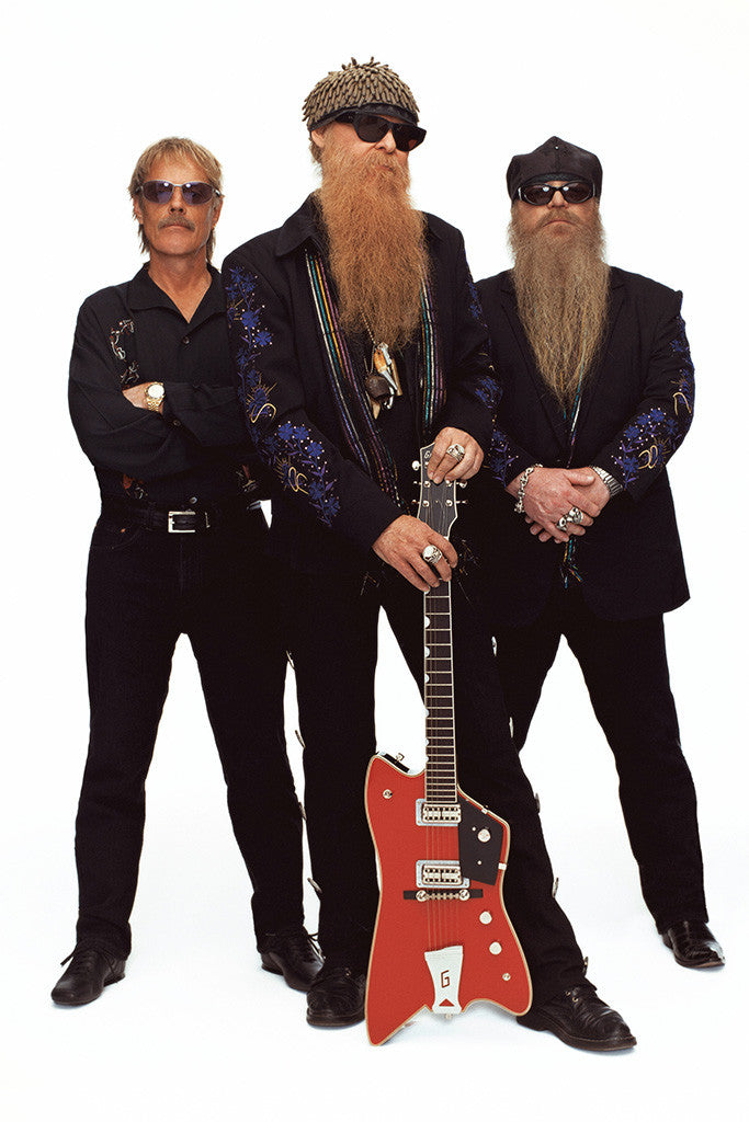 ZZ Top Classic Rock Star Poster