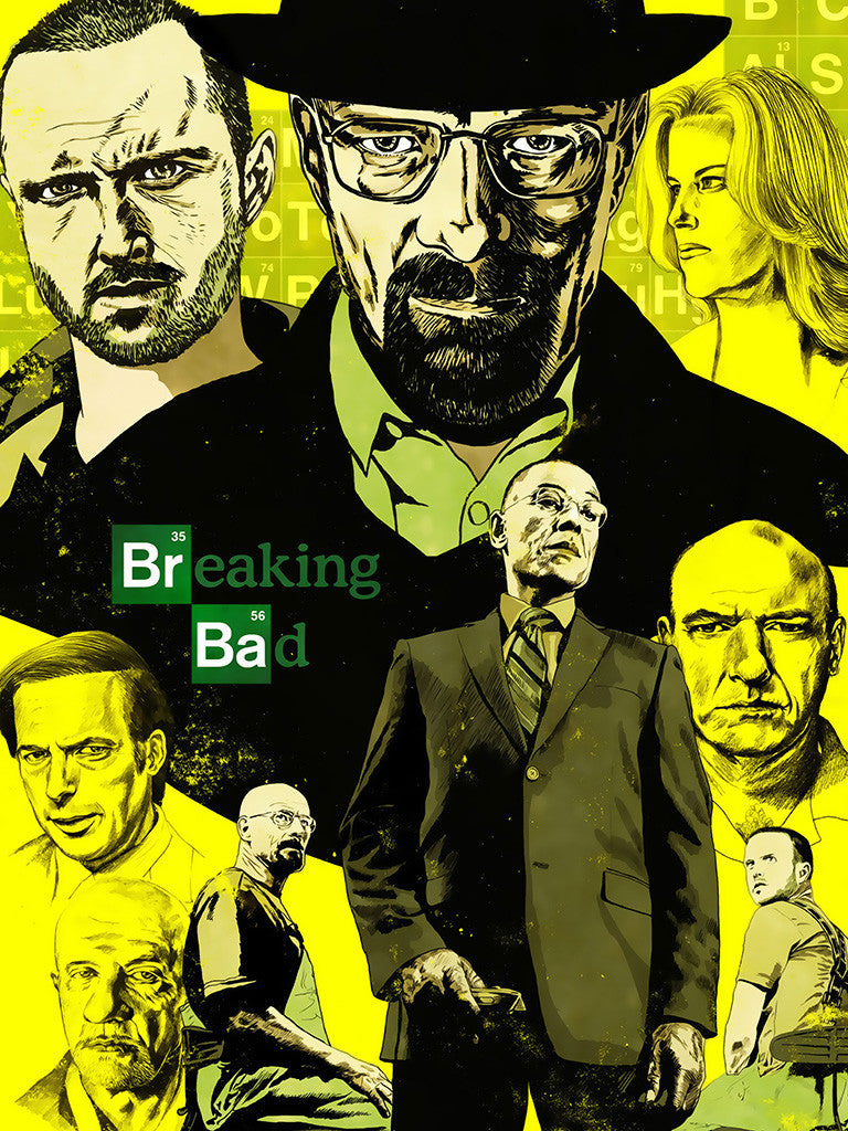 Breaking Bad Season 4 Characters Poster