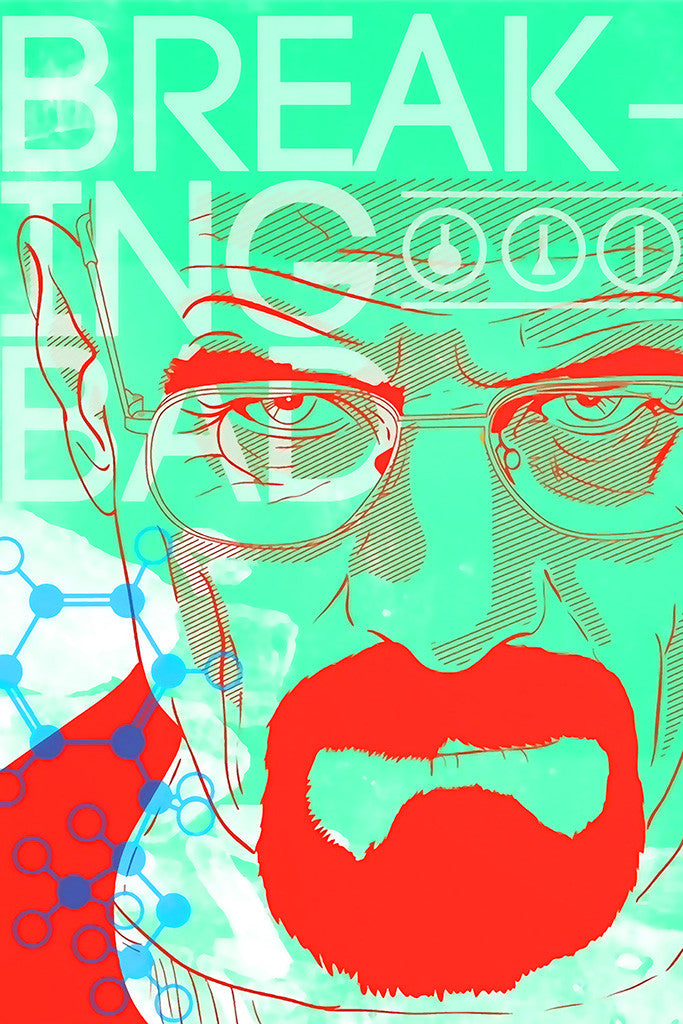 Breaking Bad Walter White Poster