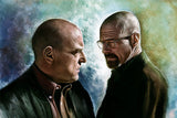 Breaking Bad Walter White Hank Schrader Poster