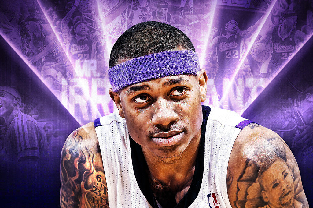 Isaiah Thomas Sacramento Kings Basketball NBA Poster