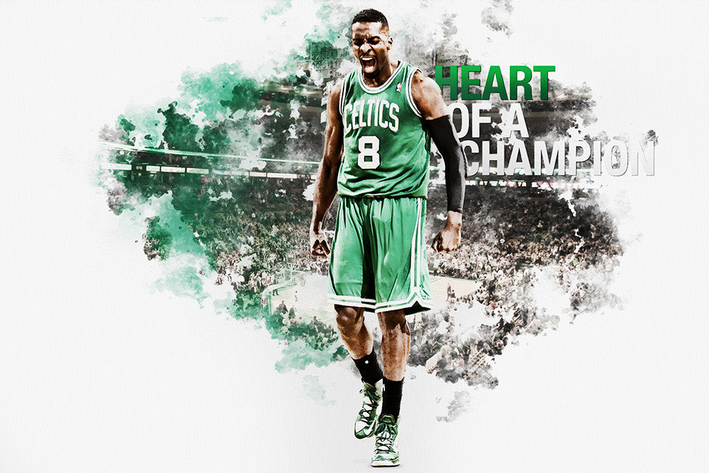 Jeff Green Boston Celtics Basketball NBA Poster