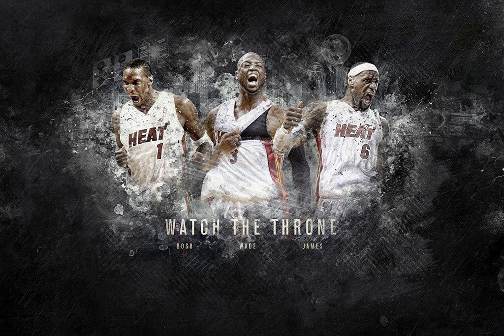 Chris Bosh Lebron Miami Heat Chris Bosh And Lebron James Miami