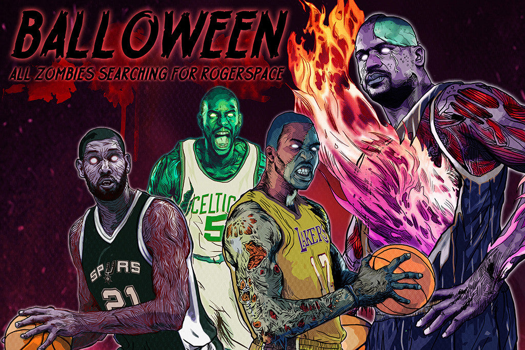 Basketball NBA Lakers Celtics Spurs Poster – My Hot Posters