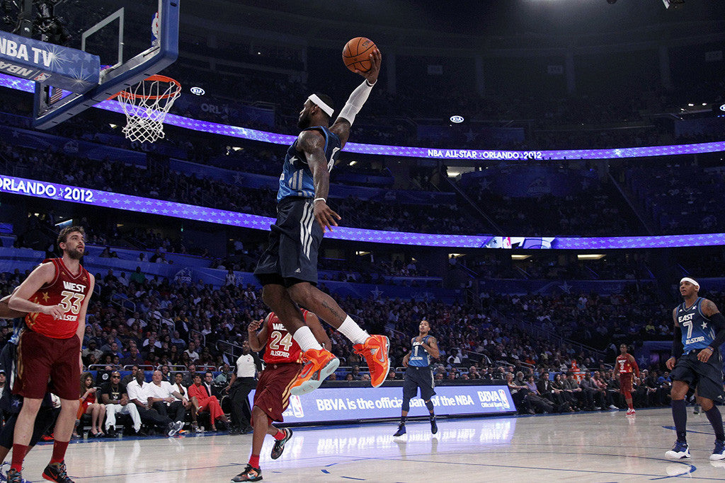 Lebron James Jump Basketball NBA Poster
