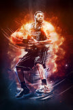 Lebron James Miami Heat Basketball NBA Player Poster