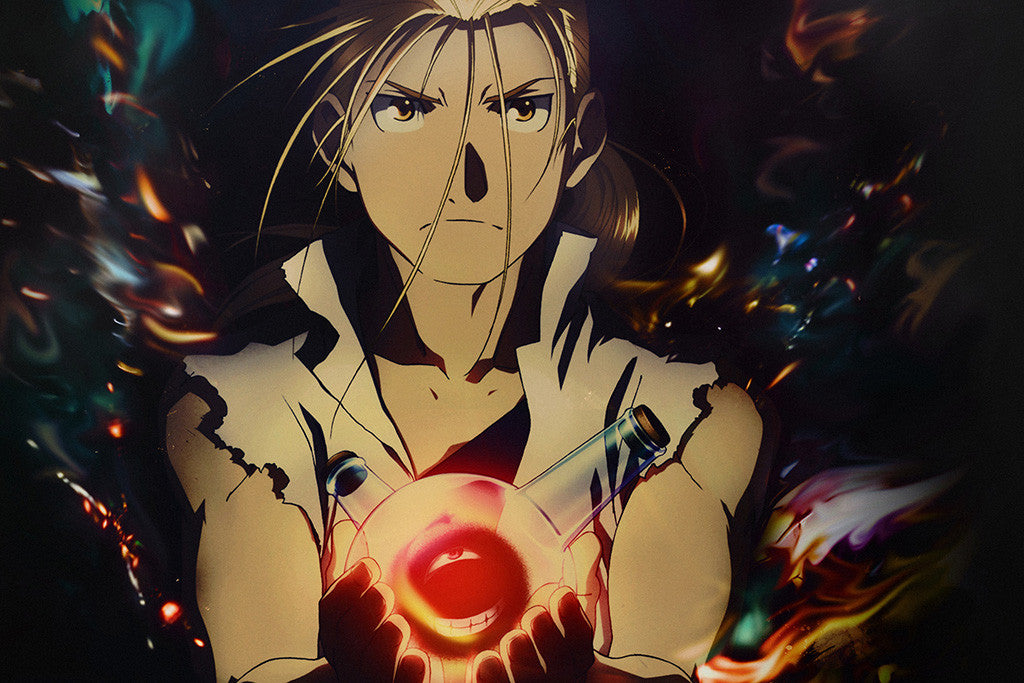 Van Hohenheim Fullmetal Alchemist Anime Poster