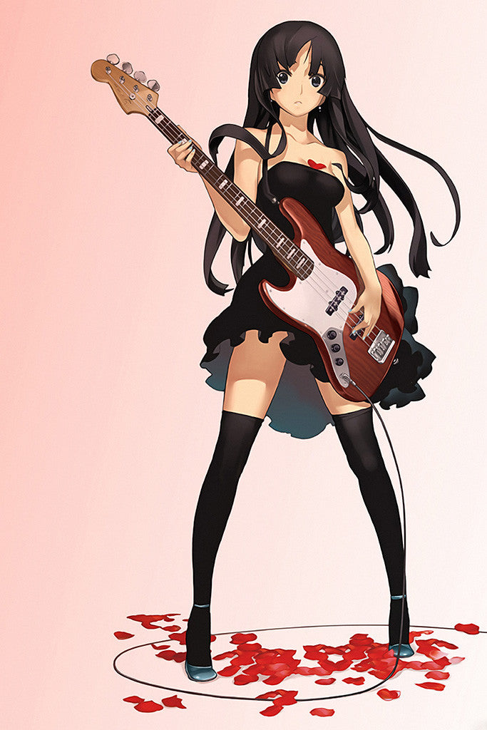 K-On K On Girl Guitar Anime Poster