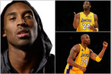 Kobe Bryant Set Los Angeles Lakers Basketball NBA Poster 7/9