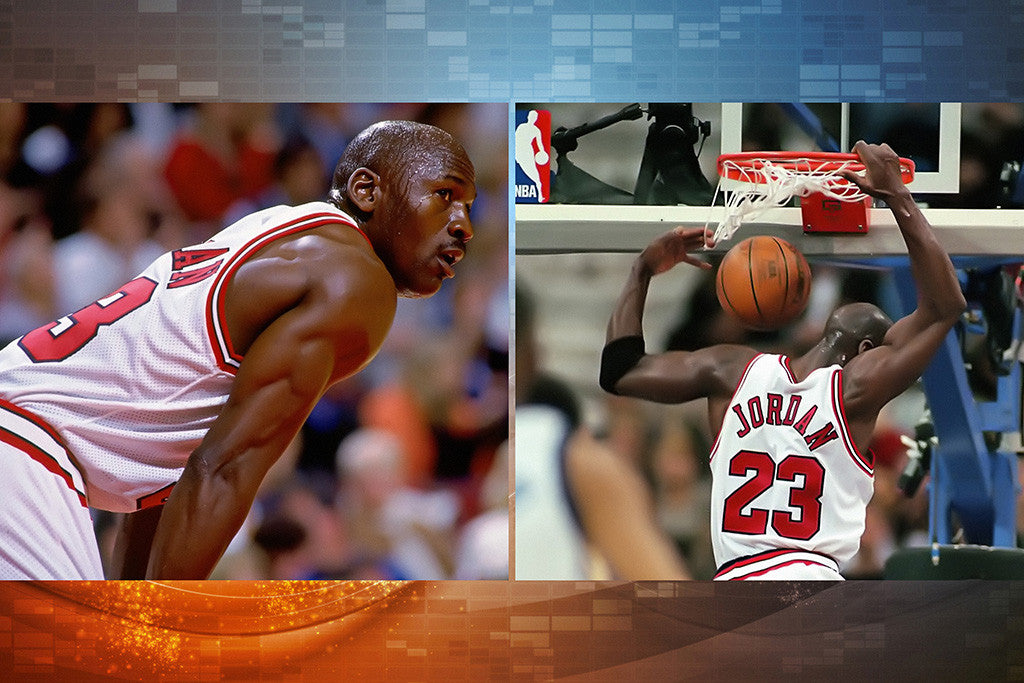Michael Jordan Set Basketball NBA Poster