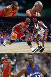 Michael Jordan Set Basketball Player NBA Poster