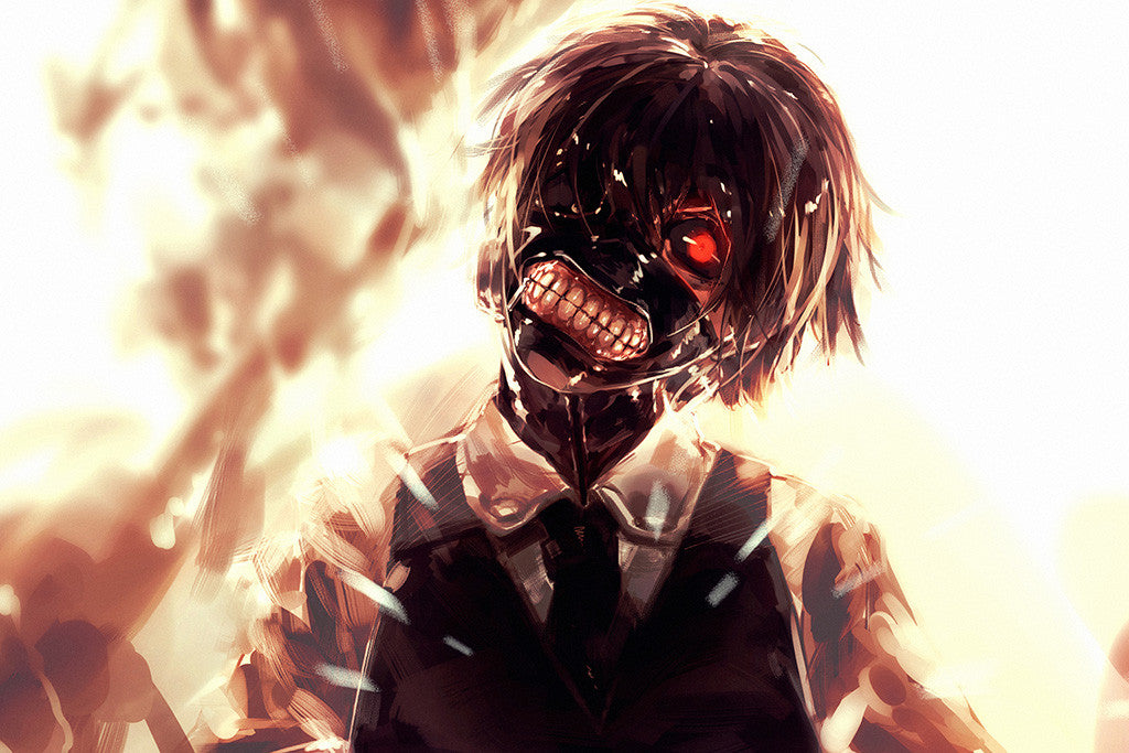 Tokyo Ghoul Ken Kaneki Manga Anime Poster My Hot Posters