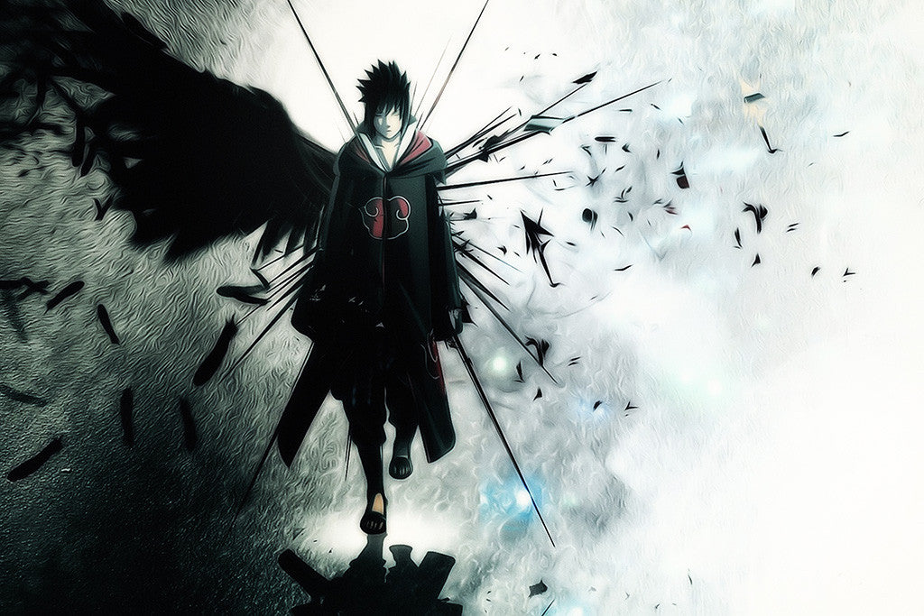 Sasuke Uchiha Naruto Anime Poster