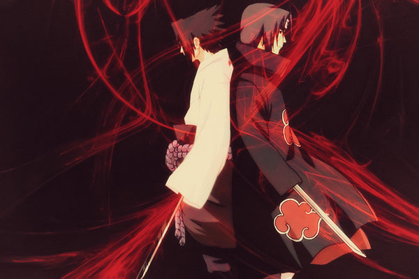 Itachi Uchiha Vs Sasuke Uchiha Anime Poster – My Hot Posters