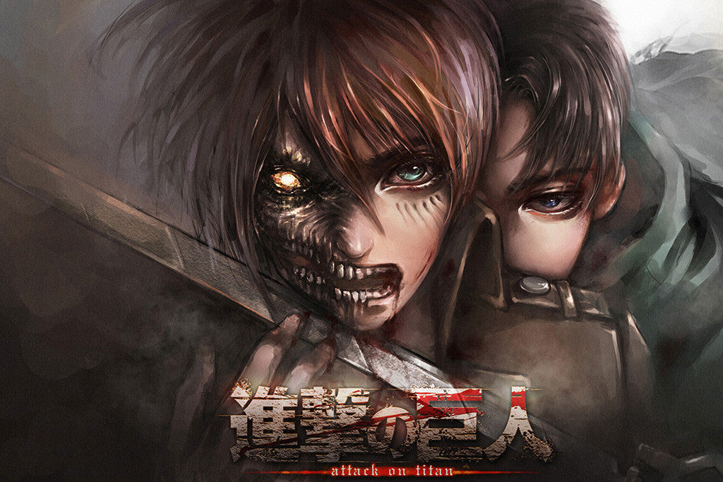 Shingeki No Kyojin Attack On Titan Anime Poster