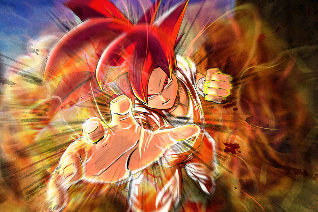 Goku Dragon Ball Z Battle Of Gods Poster